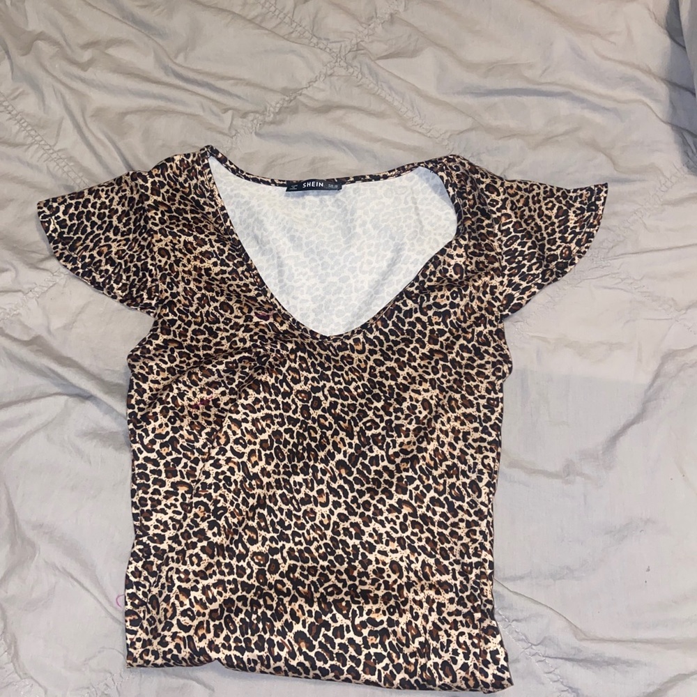 Shein Cheetah shirt